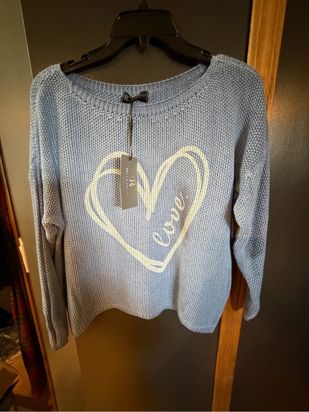 Bella Amore made in Italy sweater NWT